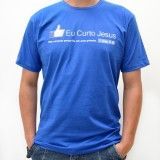 Camiseta Eu Curto Jesus  Tamanhos M e G