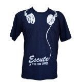 Camiseta Fone (Azul) Tamanhos P, M e G